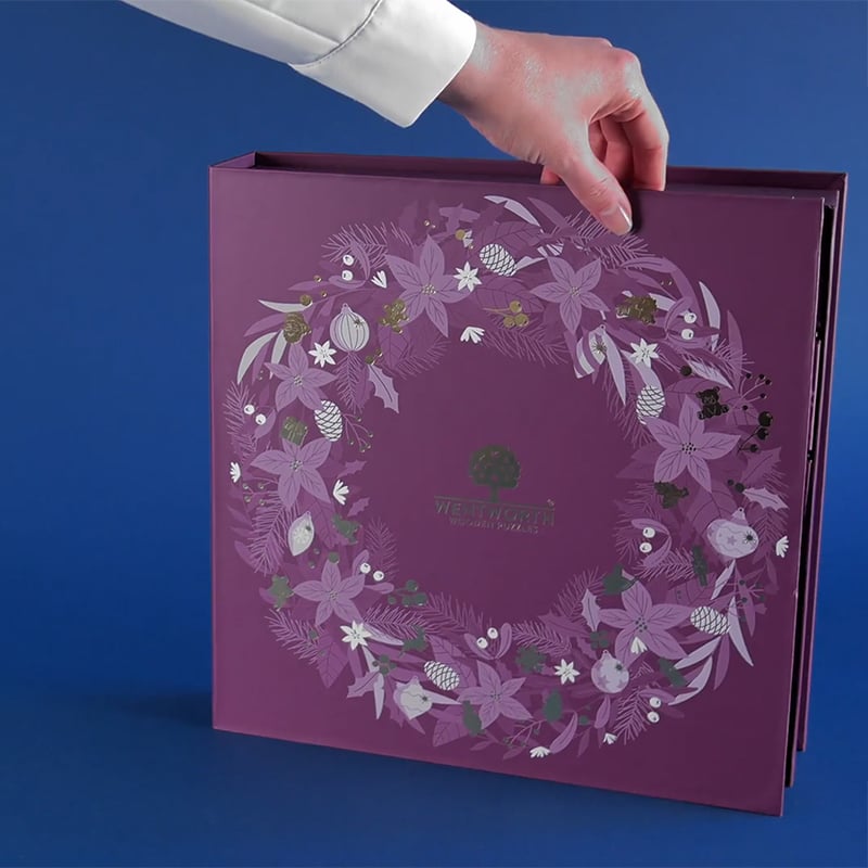 🏆Flash Sale⚡ 50K+ SOLD! Almost Gone-💥🧩24 Days Of Christmas Puzzles Advent Calendar,Best Gifts
