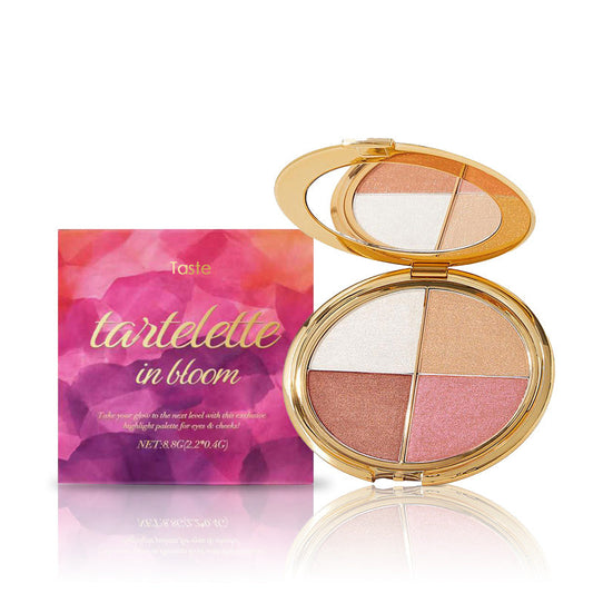 😍Last 3 hours 60% off⏰eye & cheek palette - eyeshadow and highlighter makeup (with Detachable Brush)
