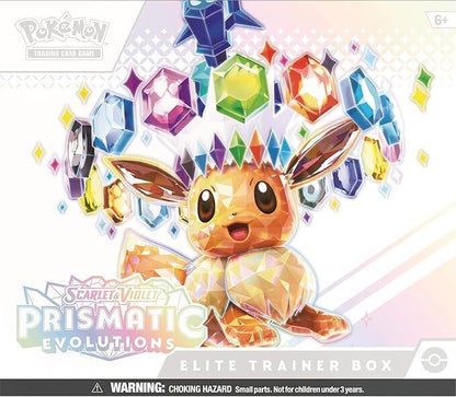 Pokémon TCG: Scarlet & Violet—Prismatic Evolutions Elite Trainer Box