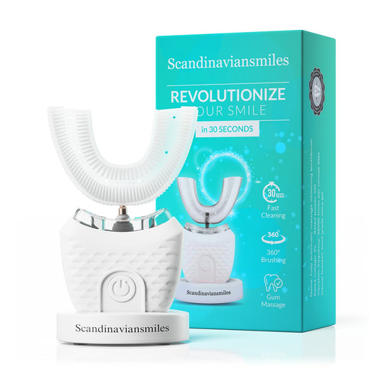 👑LAST DAY UP TO 70% off!Buy More Save More👑Scandinaviansmiles™ smiles new upgraded automatic self-brushing toothbrush