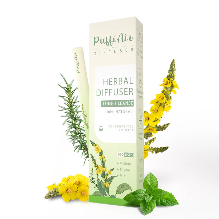 New Upgrade Mullein Relaxation Stick – Soothes Lungs, Detoxifies, Freshens Breath